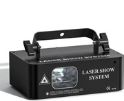 Lichtshow -RGB Lichtshow - Laser Show - Laser Licht Show - DMX 512 - Zwart - RGB - 10W