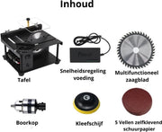 Table Saw Machine for Wood - Saw Table with Base - Table Circular Saw