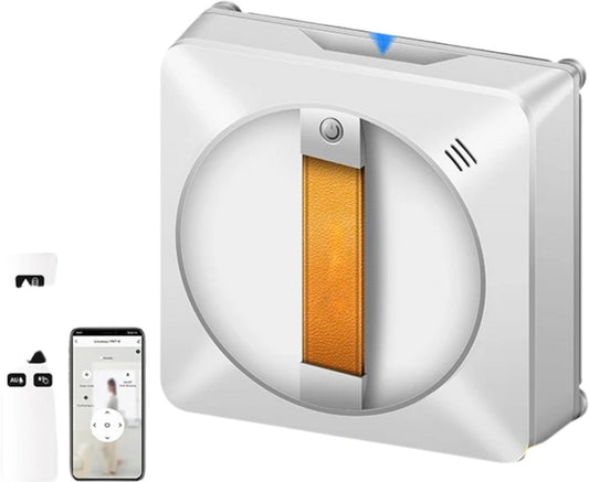 Ruitenwisser Robot - Ruitenwasser - Met Afstandsbediening - Met Appbediening - Magnetisch - Wit