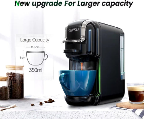 5 in 1 Koffiezetapparaat - Koffie Apparaat - Koffiemachine - Koffiemachines - Koffiemachines - Meerdere Capsules - Cappuccino - Latte - Heet/Koud - 5 In 1