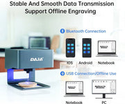 Laser Graveermachine - Laser Cutter - Multifunctioneel - Makkelijk te installeren