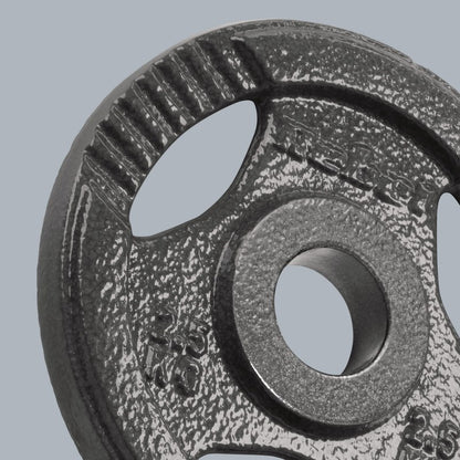 Gietijzeren Gewichtenschijven – Halterschijven – Fitnessgewichten – Krachttrainingsschijven – Dumbbell Schijven – 4x 2,5 kg – 51 mm Gat Met Handgrepen