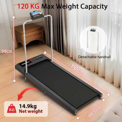 Loopband – Wandelband – Walking Pad – Treadmill – Wandelmachine – Inklapbaar – 10% Hellingshoek – Max. 120 kg Belastbaar
