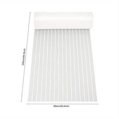 Vloermat – Vloerbedekking – Vloerbescherming – Antislip Mat – Zelfklevende Mat – 240x90 cm – Duurzaam EVA Materiaal