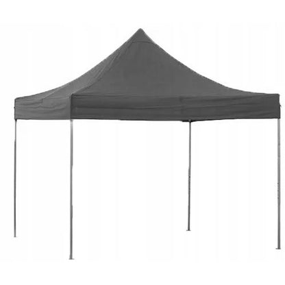 Paviljoen – Partytent – Tuinpaviljoen – Pergola – Prieel – Automatisch Opvouwbaar – 3x3 Meter – Stalen Frame Grijs