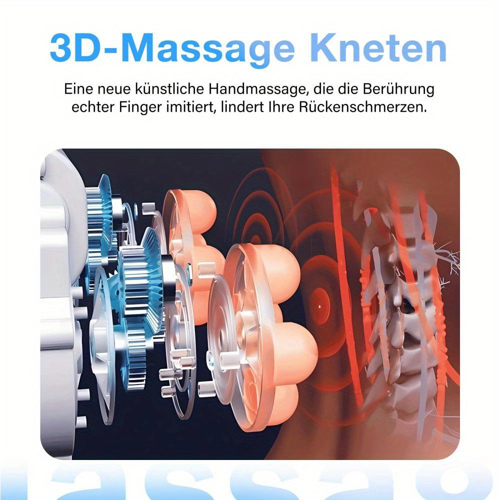 Bureaustoel – Kantoorstoel – Werkstoel – Gamestoel – Stoel – Ergonomisch – Draagkracht 230 kg – 3D Massagefunctie – Verstelbare Rugleuning – Inklapbare Voetensteun – Zwart Kunstleer