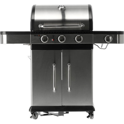 GAS GRILL 3+1, STAINLESS STEEL 11.2KW - YG-20018 - QUORE