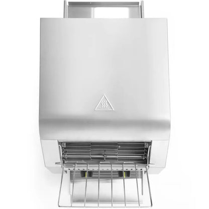 Toaster – Broodrooster – Tosti-grill – Grillapparaat – Horeca broodrooster – 2240W Vermogen – RVS Compact Design