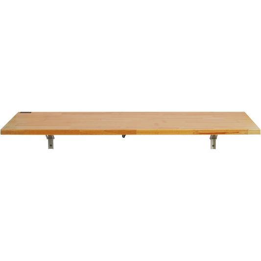 Vouwtafel – Klaptafel – Inklapbare Tafel – Wandbureau – Wandtafel – Rubberwood Hout – Draagkracht 225 kg – Slow-Close System