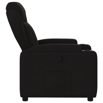 Relaxstoel – Fauteuil – Loungestoel – Schommelstoel – Relaxfauteuil – Massagefunctie – Verstelbare Rugleuning tot 135° – Stabiel Hout-Metaal Frame