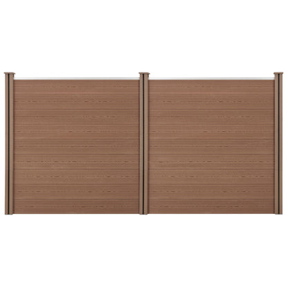 WPC Tuinscherm – Tuinafscheiding – Privacyscherm – Windscherm – Schutting – 183x357 cm – Weerbestendig & Eenvoudige Montage
