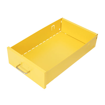 Ladekast Kantoor – Ladeblok Bureau – Opbergkast Schuifladen – Archiefkast Metal – 6 Lades Met Slot – Compact 28x41x69 cm – Koudgewalst Staal Met Wielen