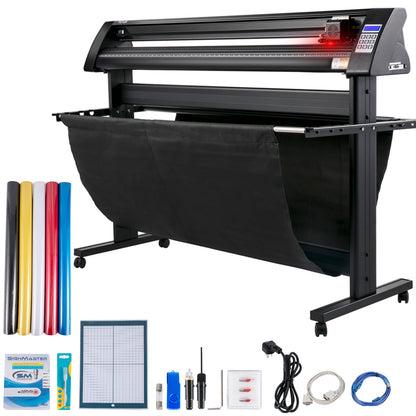 Snijplotter – Vinyl Cutter – Vinyl Plotter – Plotter Cutter – Vinyl Snijmachine – Rood Lichtgeleiding – Snijbreedte 135 cm