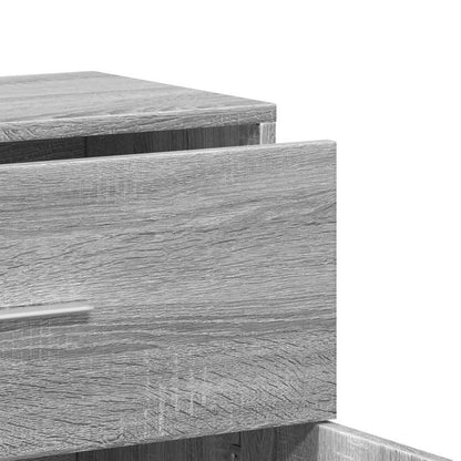 Dressoir – Sideboard – Opbergkast – Ladekast – Kastenmeubel – Grijs Sonoma-Eiken – Duurzaam Houtmateriaal – 60x31x70 cm