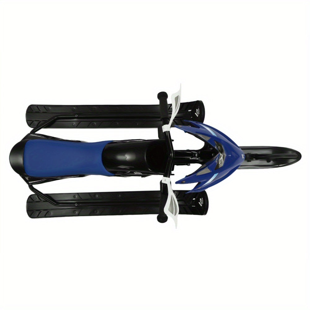 Mini slee – skislee – kinderslee – sneeuwslee – bobslee – Stuurfunctie en noodrem – Stevig ijzer tot 80 kg