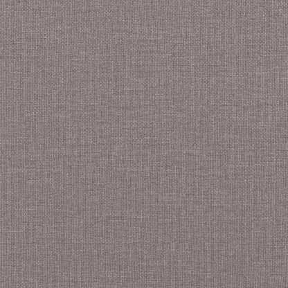 Loungefauteuil – Loungestoel – Relaxstoel – Fauteuil – Accentstoel – Verstelbare Armleuningen – Lichtgewicht Stof Taupe