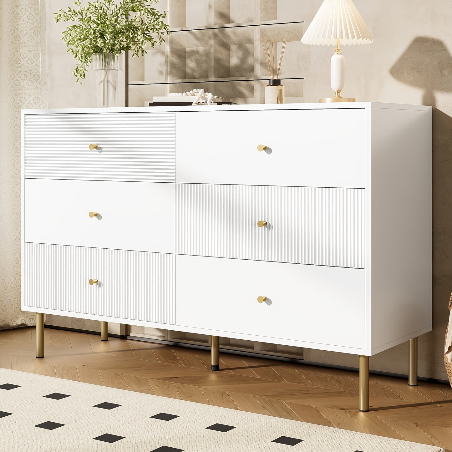 Salontafel – Koffietafel – Bijzettafel – Woonkamertafel – Tafel – Bamboe – Verstelbaar Zwart-Wit Blad – Verborgen Opbergruimte