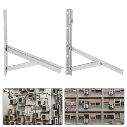 Wandbeugel Airconditioner – Beugel Wandmontage – Houder Buitenunit – Steun Airco – 201 Roestvrij Staal – Draagvermogen 200 kg – Verhoogd Ontwerp Tegen Vuil en Weersinvloeden