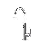 Briwellna Warmwaterkraan - Kokend Waterkraan - Warmwaterkraan Elektrisch - Snel Warm Water - Heet Water Dispenser - Kokend Water Kraan - Draaibare uitloop - Met Display - Zwart - QUORE