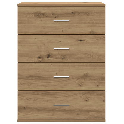 Sideboard Ambachtelijk oak 60 x 39 x 80cm Bewerkt wood Removable storage practical