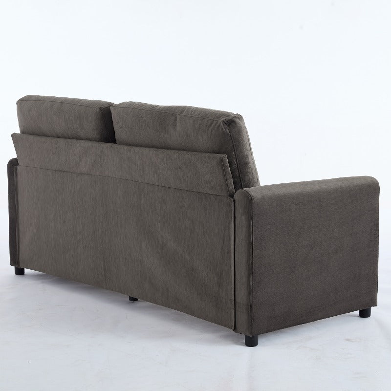 Bankstel – 2-zitsbank – Loveseat – Zitbank – Compacte Sofa – Met Opbergruimte – Metalen Frame – Eenvoudig Schoon Te Maken