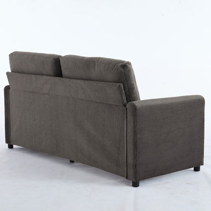 Bankstel – 2-zitsbank – Loveseat – Zitbank – Compacte Sofa – Met Opbergruimte – Metalen Frame – Eenvoudig Schoon Te Maken