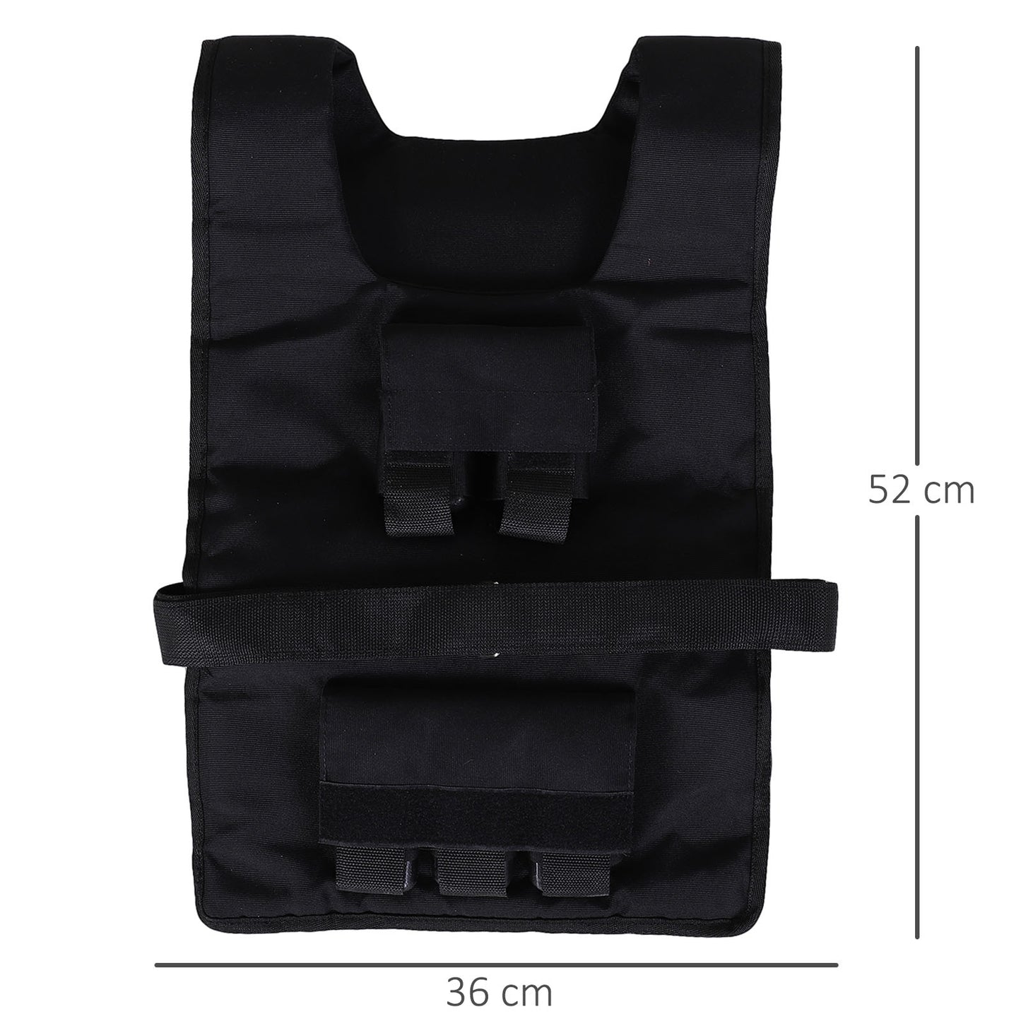 Gewichtsvest – Weight Vest – Verstelbaar Trainingsvest – Hardloopvest – Gewichtsvest Met Uitneembare Gewichten – 15/20/30 kg – Duurzaam Ijzer En Comfortabele Verstelbare Bandsluiting