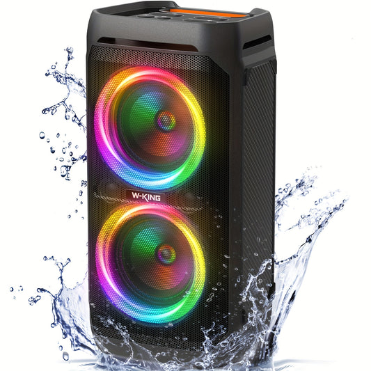 Party Speaker – Draadloze Speaker – Partybox – Portable Speaker – Boombox – 240W Krachtig Geluid – IPX6 Waterbestendig Met Diepe Bas