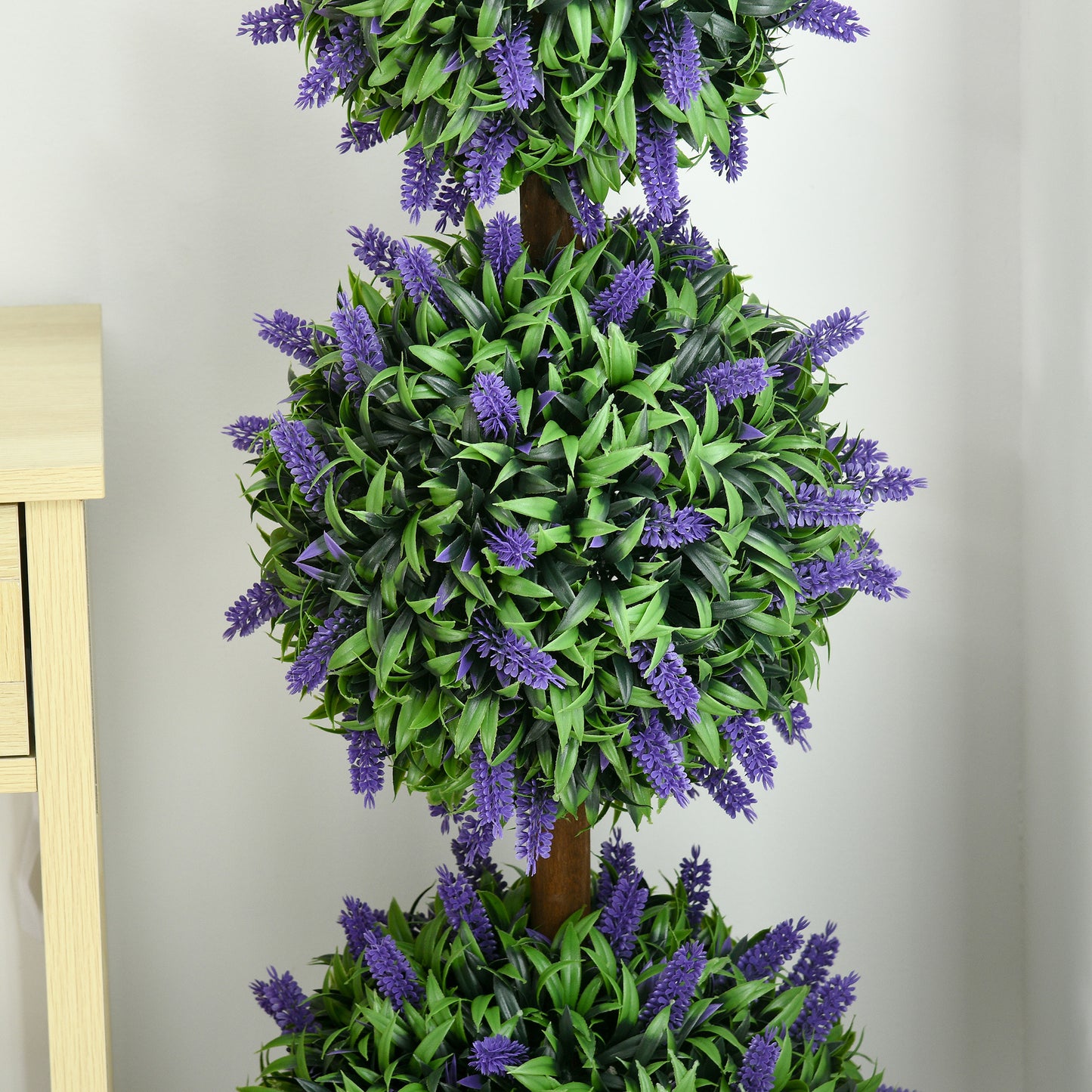 Kunstplant – Nepplant – Kunstbloem – Kamerplant – Bloempotplant – Set Van 2 – UV-Bestendig – 110 cm Hoog