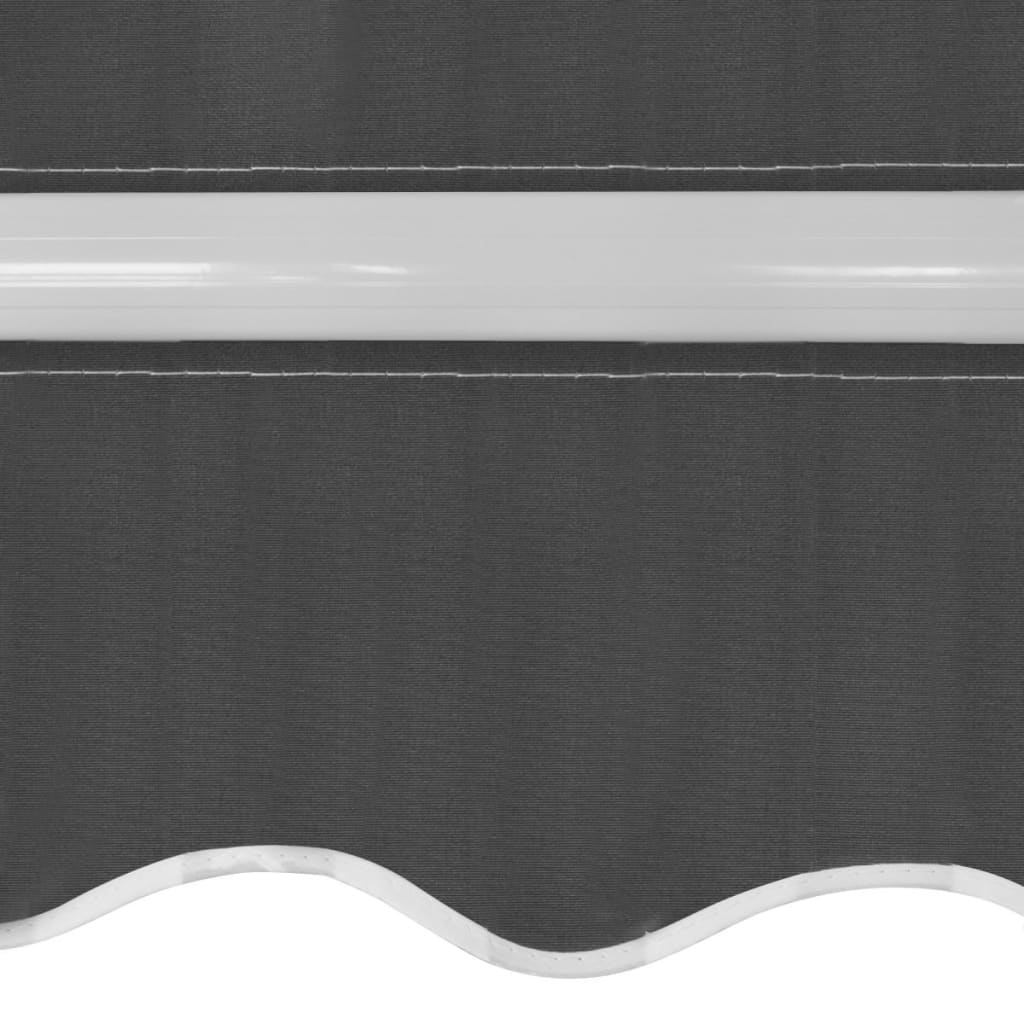 Knikarmzonwering – Zonnescherm – Uitvalscherm – Luifel – Knikluifel – Aluminium Frame – 400 cm Breed – Water- en UV-bestendig Polyester