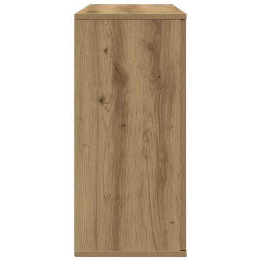 Dressoir – Ladekast – Opbergkast – Buffetkast – Kast – Massief Eikenhout – Handgemaakt – 90x29,5x65 cm – Vintage Landelijk Design