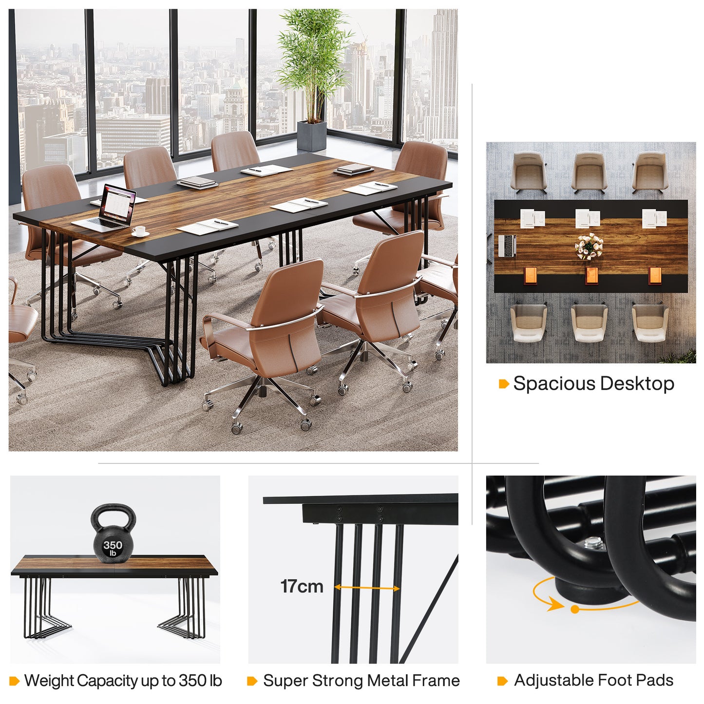 Hoekboekenplank – Hoekrek – Boekenrek – Opbergkast – Wandkast – 7 Lagen – Industrieel Vintage Design – 200 cm Hoog – Rustiek Bruin Hout Met Zwart Metaal