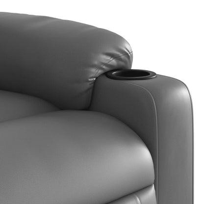 Elektrische Relaxstoel – Verstelbare Fauteuil – Elektrische Tv-stoel – Elektrische Ligstoel – Kunstleer – Elektrisch Verstelbaar – 135 Graden Rugleuning