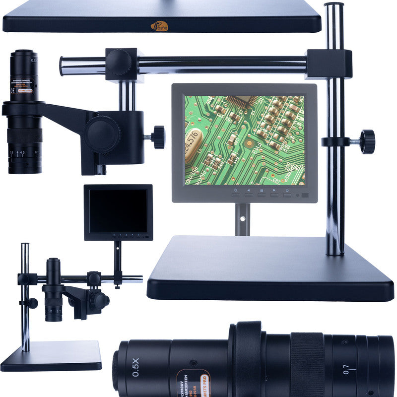 Digitale Microscoop – USB Microscoop – Elektronica Microscoop – Vergrootglas – Zakmicroscoop – Verstelbare Arm – 7x-45x Vergroting – Haarscherpe Glasoptiek