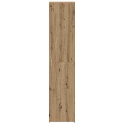 Opbergkast – Bergkast – Kasten – Opbergrek – Highboard – Artisan Oak Houtlook – Compact 40x42,5x185 cm – Stijlvol en Duurzaam