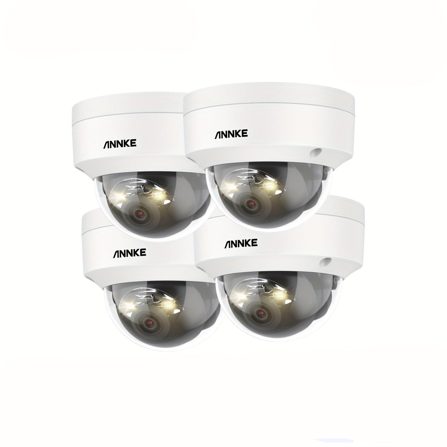 Beveiligingscamera – Camerabewaking – Bewakingscamera – Camerasysteem – IP-camera – 3K Super HD Resolutie – AI Mens- en Voertuigdetectie