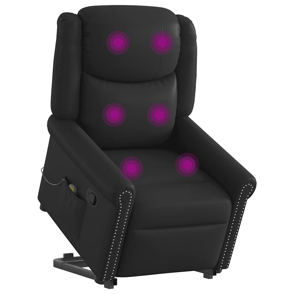 Sta-op-stoel – Relaxfauteuil – Elektrische Fauteuil – Verstelbare Stoel – Opsta Stoel – Elektrische Liftfunctie – Kunstleer Bekleding