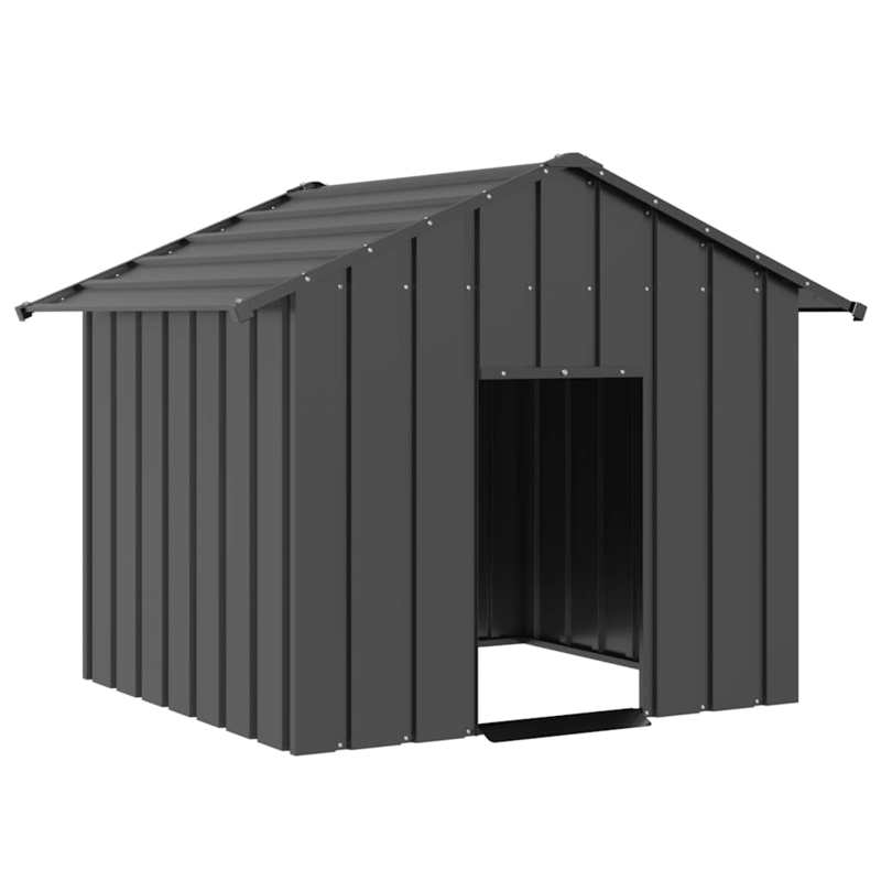 Extra Large Heavy-Duty Galvanized Steel Dog Cage - Extra Long Outdoor Kennel with Spacious Interior, Sturdy Roof, for Medium to Large Breeds - Ideal for Backyard, Farms, or - Easy Assembly & Weatherproof Design - Large Pet en