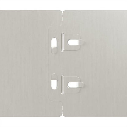 Grasranden – Gazonranden – Tuinranden – Borderafscheiding – Grasrandzetten – Flexibel Cortenstaal – 50 Stuks 10x103 cm