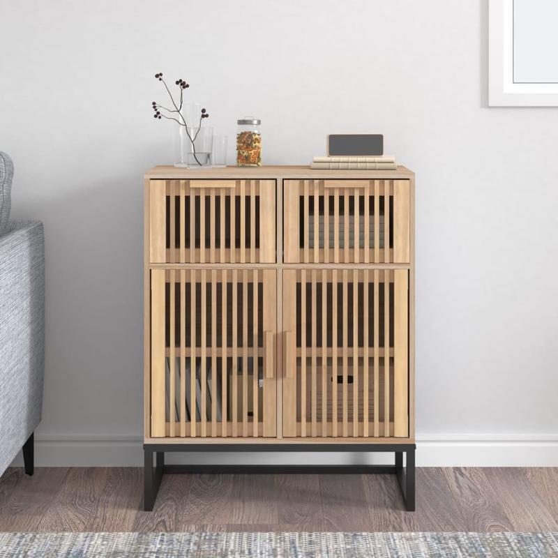 Sideboard 60x30x75cm edited wood Practical and removable
