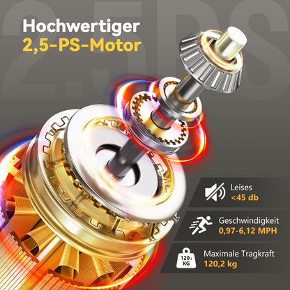 Loopband – Wandelband – Walking Pad – Treadmill – Hometrainer – Inklapbaar En Compact – 0-6 Km/u Met Hellingsfunctie – Draagvermogen 120 Kg