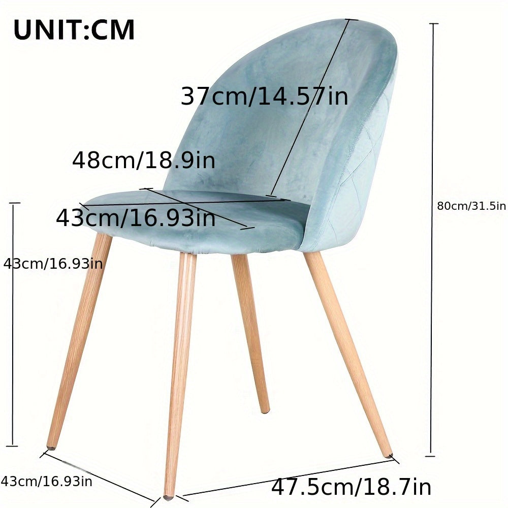Eetkamerstoelen – Stoelen – Dining Chairs – Zithoekstoelen – Bureaustoelen – Groen Suède – Beukenhouten Frame – Ergonomisch Ontwerp – Polished Afwerking