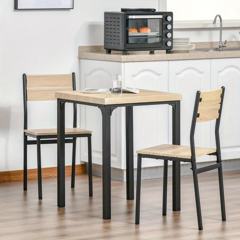 Modern kitchen furniture, quick assembly, space saving, country style dining table suitable for living room, dining room, kitchen, Spacesaving Furniture, Contemporary Design, Easy Assembly, Farmhouse Enthusiasts