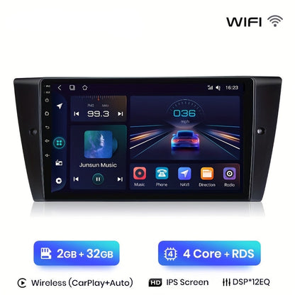 Android Autoradio – Bluetooth Radio – Multimedia Speler – 2-DIN Navigatie – WiFi Verbinding – 9 Inch Touchscreen – 2+32GB Geheugen