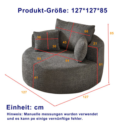 Slaapbank – Bedbank – Sofa Bed – Bedbank Klapbed – Slaapfauteuil – Modern Grijs – Duurzaam Bamboe Frame – Comfortabele Pluche Kussens