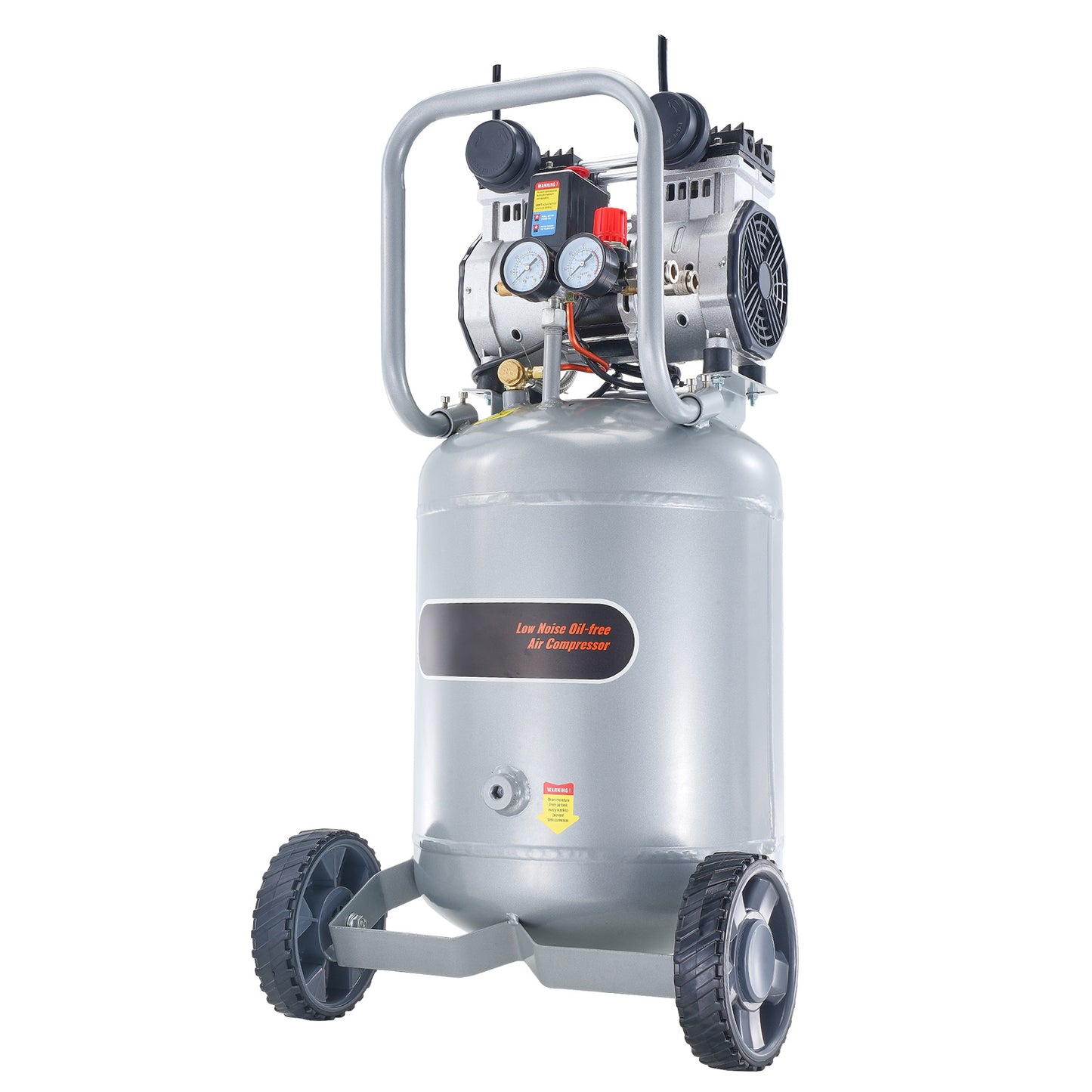 Luchtcompressor – Aircompressor – Compressor – Pneumatische Compressor – 13-Gallon – 2PK Motor – Olievrij – Stil 63 dB