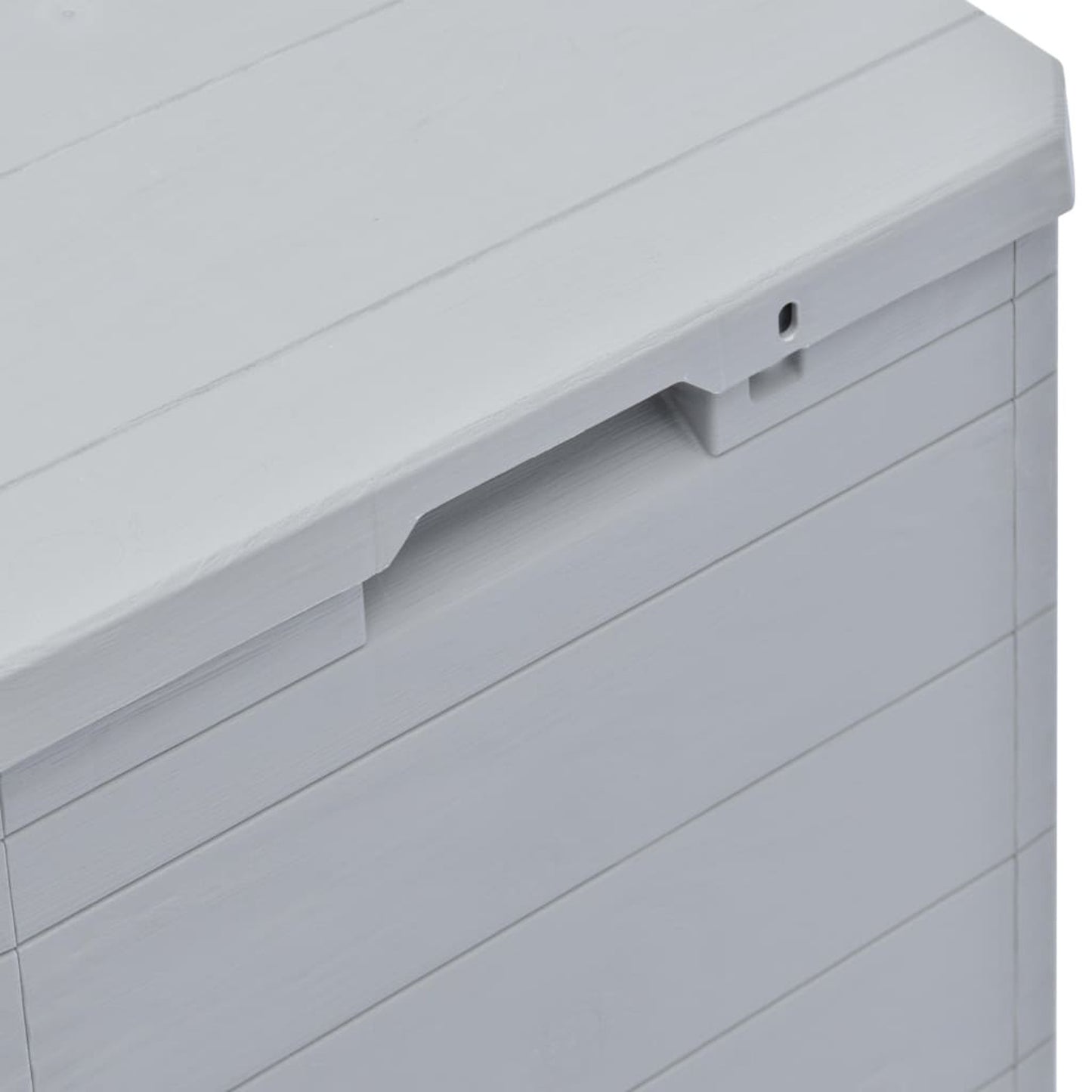 Tuinberging – Tuinbox – Buitenopslag – Opbergbox – Tuinkast – 90 Liter Inhoud – Weerbestendig Kunststof Met Houtlook
