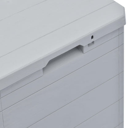 Tuinberging – Tuinbox – Buitenopslag – Opbergbox – Tuinkast – 90 Liter Inhoud – Weerbestendig Kunststof Met Houtlook
