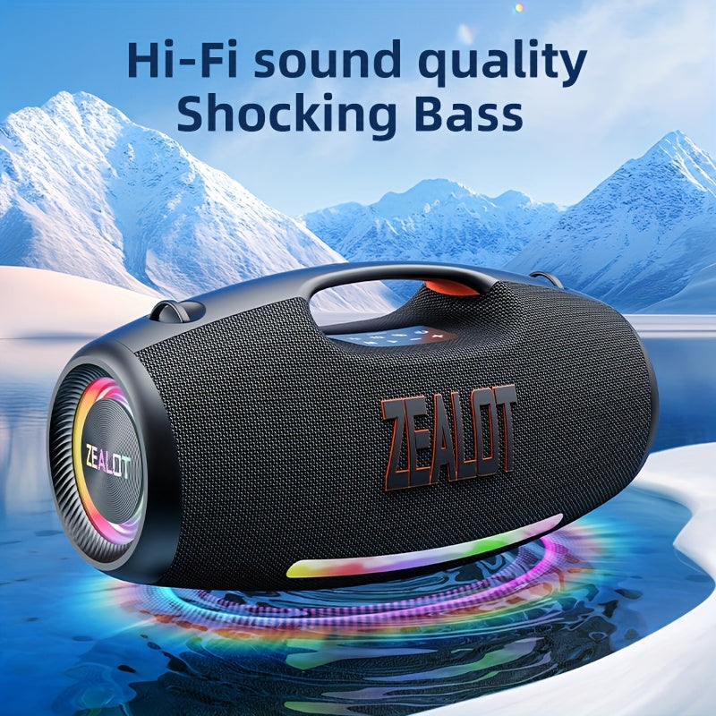 Draadloze Speaker – Bluetooth Speaker – Draagbare Speaker – Outdoor Speaker – Subwoofer – 250W Vermogen – 48000mAh Batterijduur