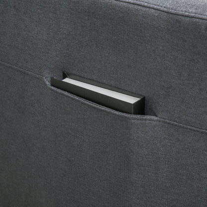 Relaxfauteuil – Relaxstoel – Liftstoel – Elektrische Stoel – Comfortfauteuil – Grijs – Liftfunctie Met Afstandsbediening – Uittrekbare Voetensteun